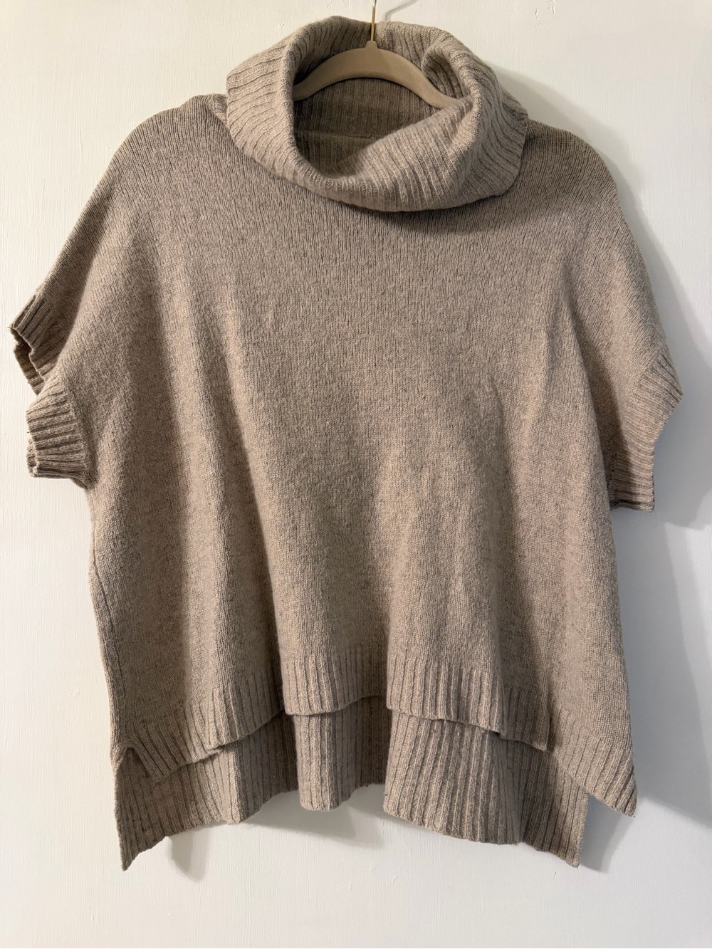 Forever 21 Taupe Cowl Neck Sweater